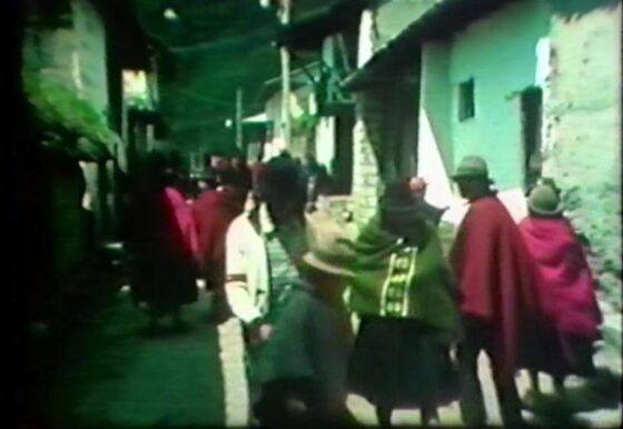 MUJERES INDÍGENAS EN SIMIATUG, 2001, de Elvira Chimborazo
