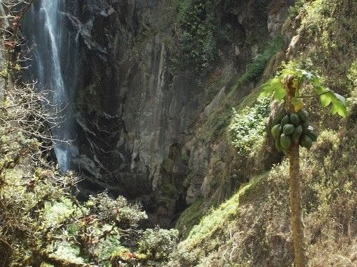PLAYA DE ORO, cascada de Candio
