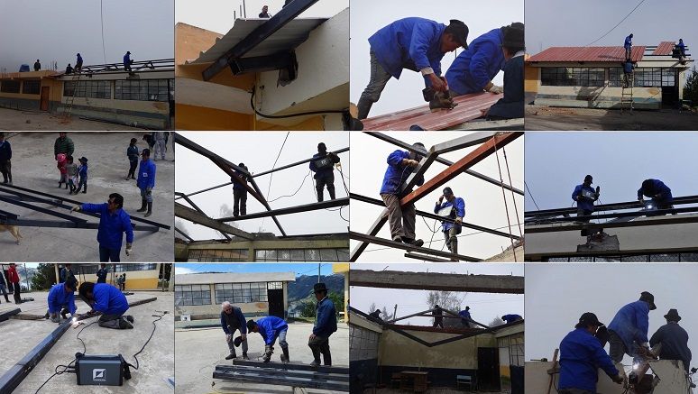 SANACIÓN DE 2 AULAS EN LA COMUNIDAD SALALEO-MM