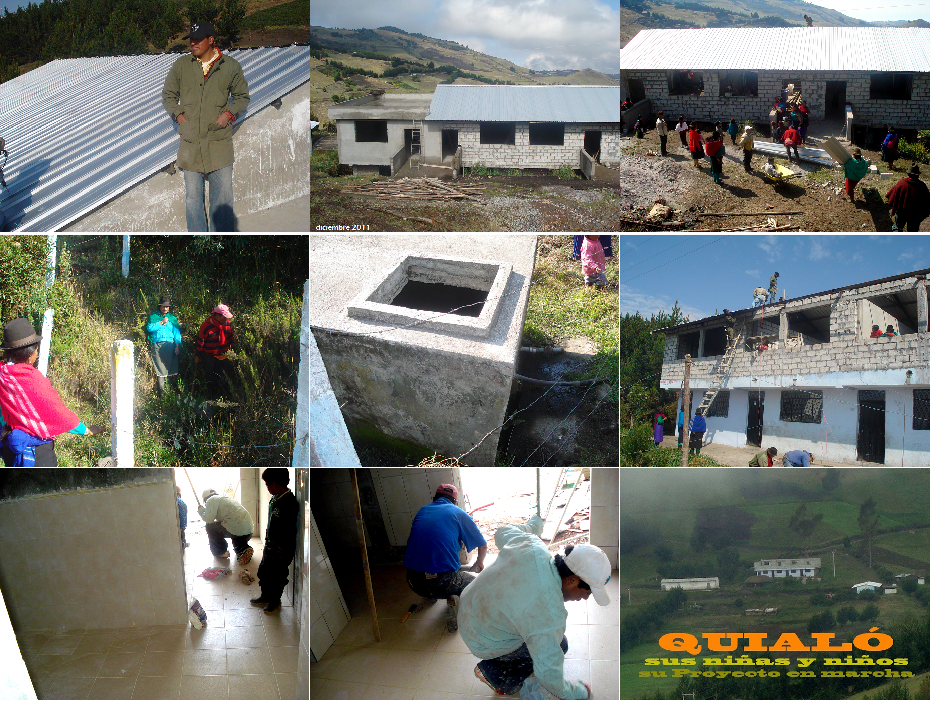 informe fotográfico Quialó